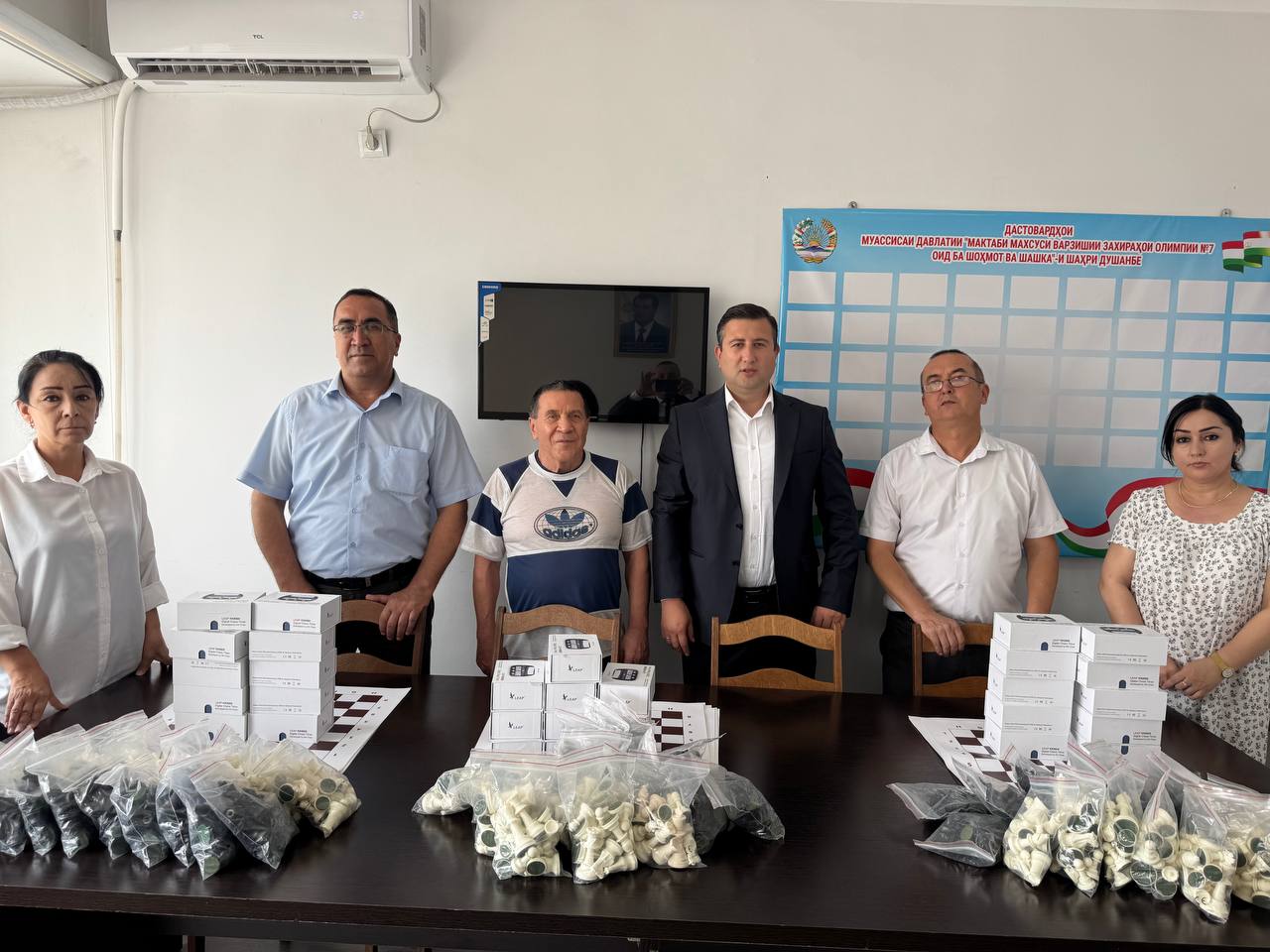 Федерация шахмат Таджикистана с новой инициативой «Шахматы - в каждый уголок Родины» в Кушониёне