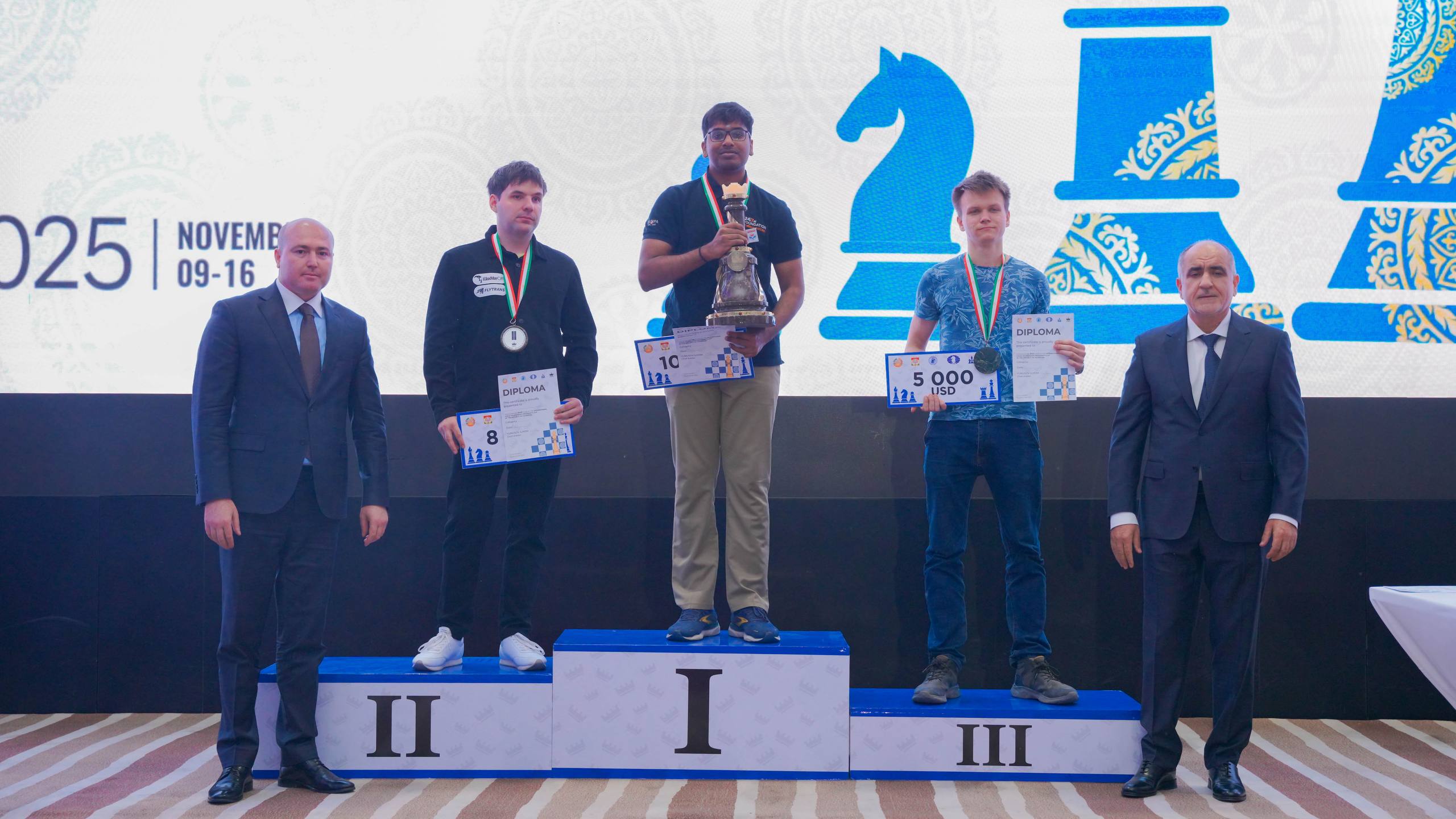 Кубок Президента Республики Таджикистан успешно проведён: главный трофей уехал в Индию