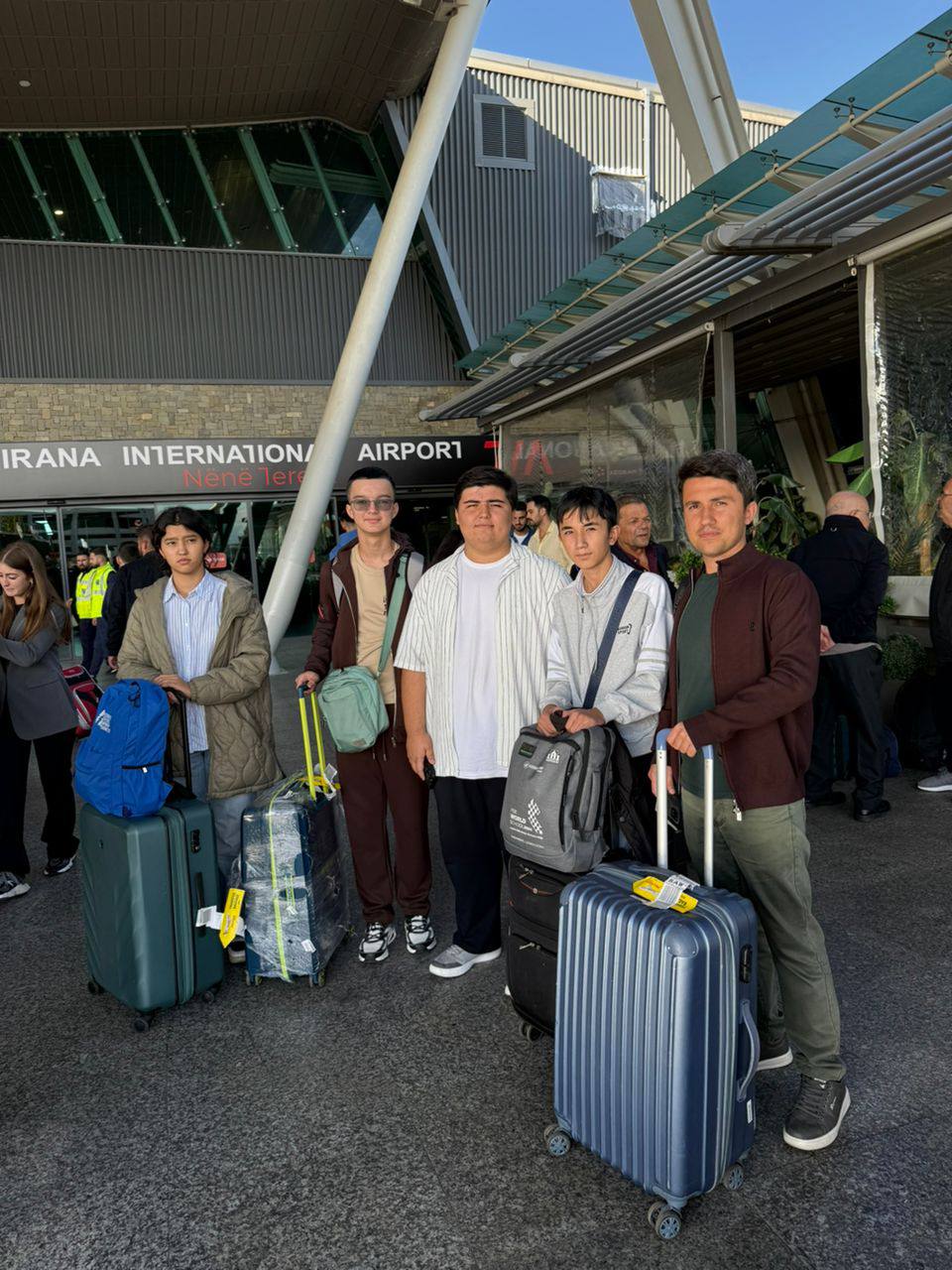 Молодёжная сборная Таджикистана выступает на Чемпионате мира по шахматам в Албании