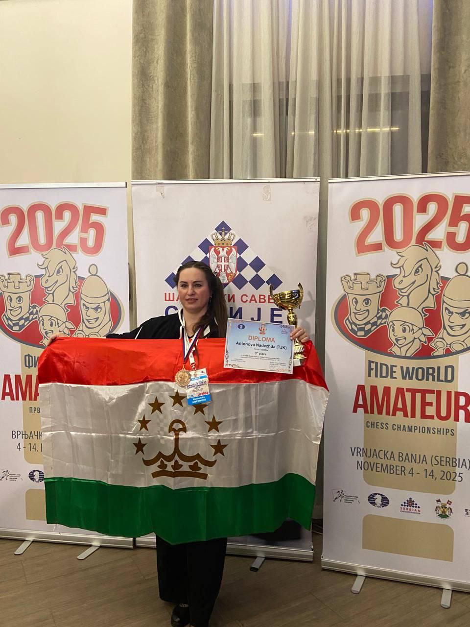 Надежда Антонова завоевала бронзовую медаль на Чемпионате мира среди любителей 2025