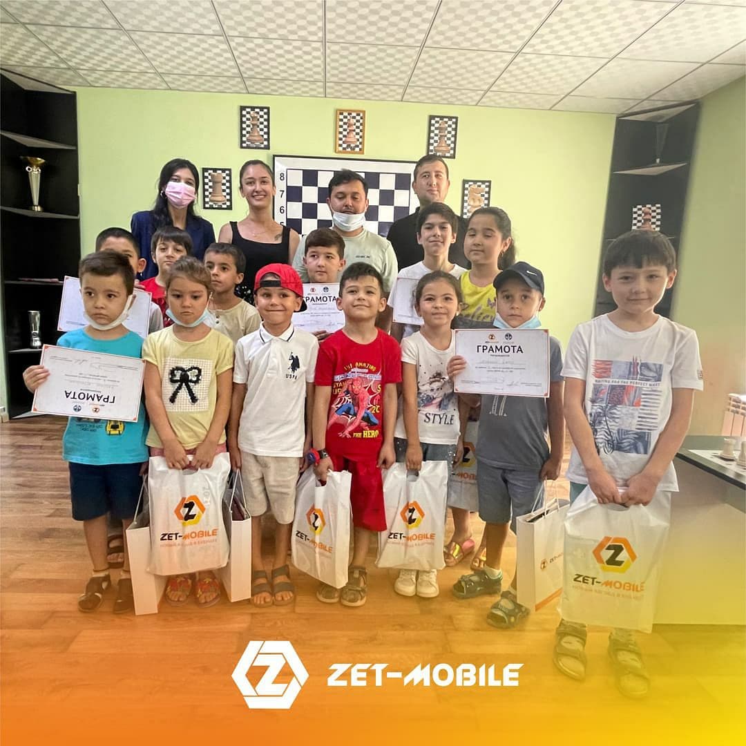 ZET-MOBILE провел свой первый шахматный турнир среди детей