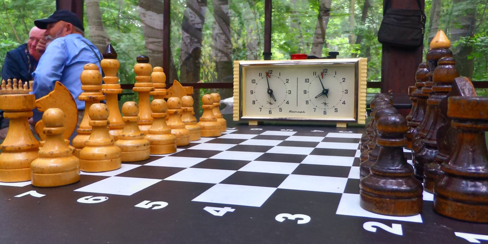 Три фазы партии в шахматы